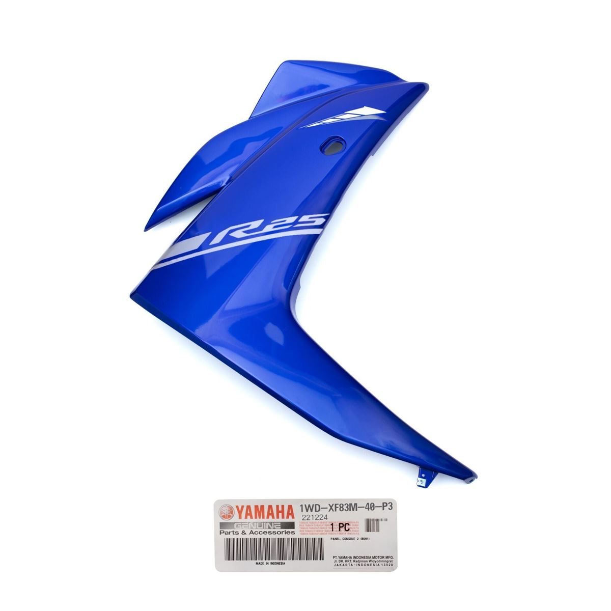 Yamaha R25 2015-2018 Ön Sağ Yan Grenaj Parlak Mavi resmi