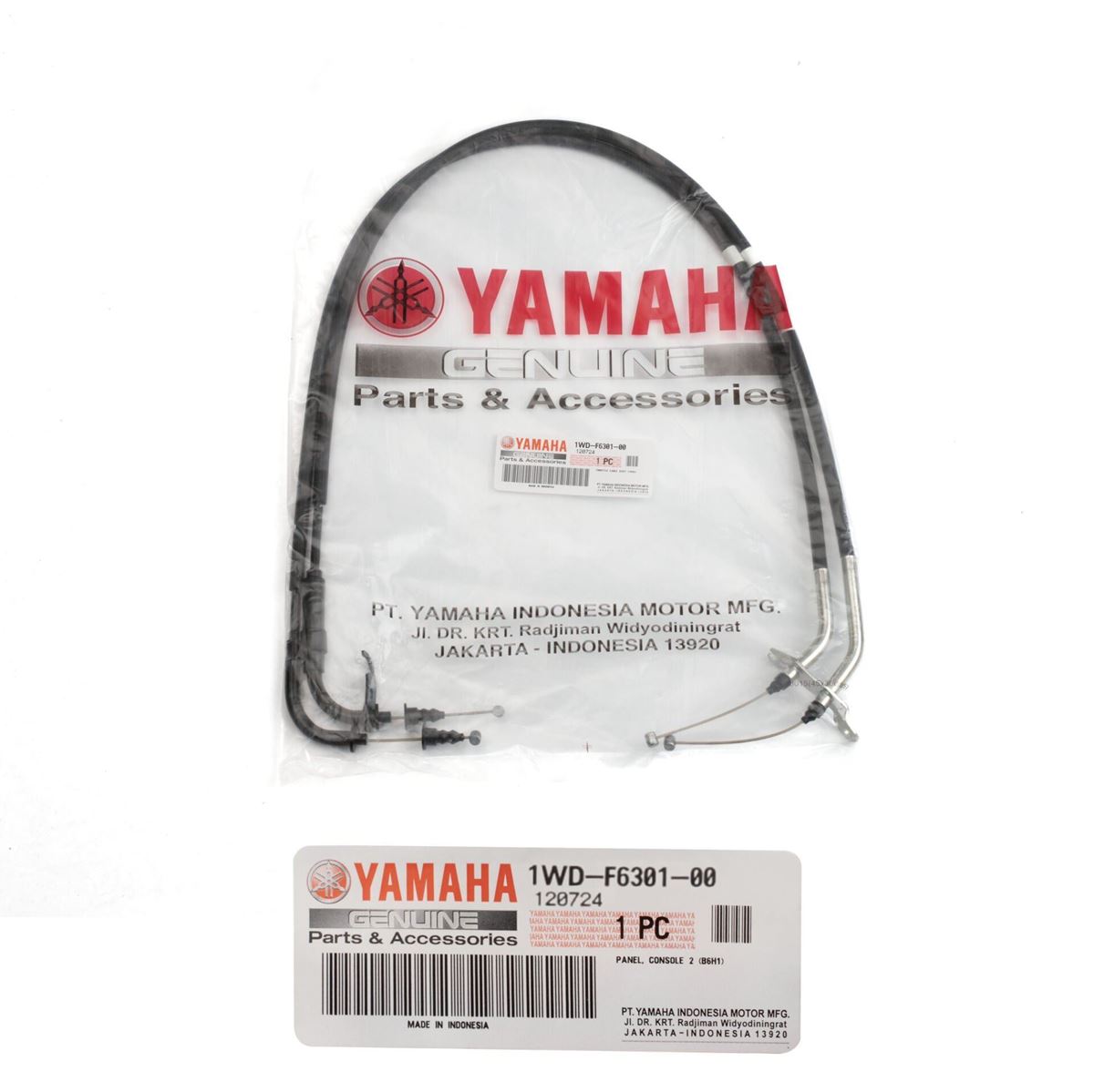 Yamaha R25 MT25 2015-2018 Gaz Teli Seti resmi