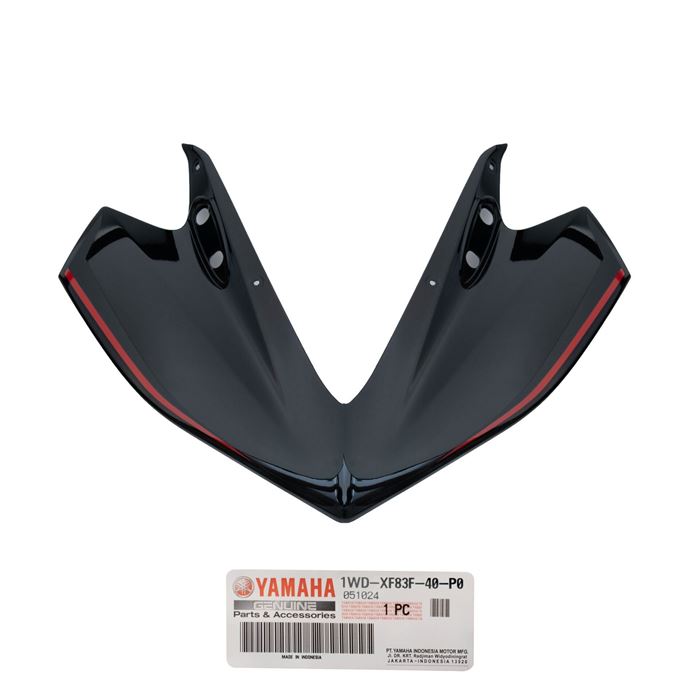 Yamaha R25 2015-2018 Parlak Siyah Kafa Grenajı resmi