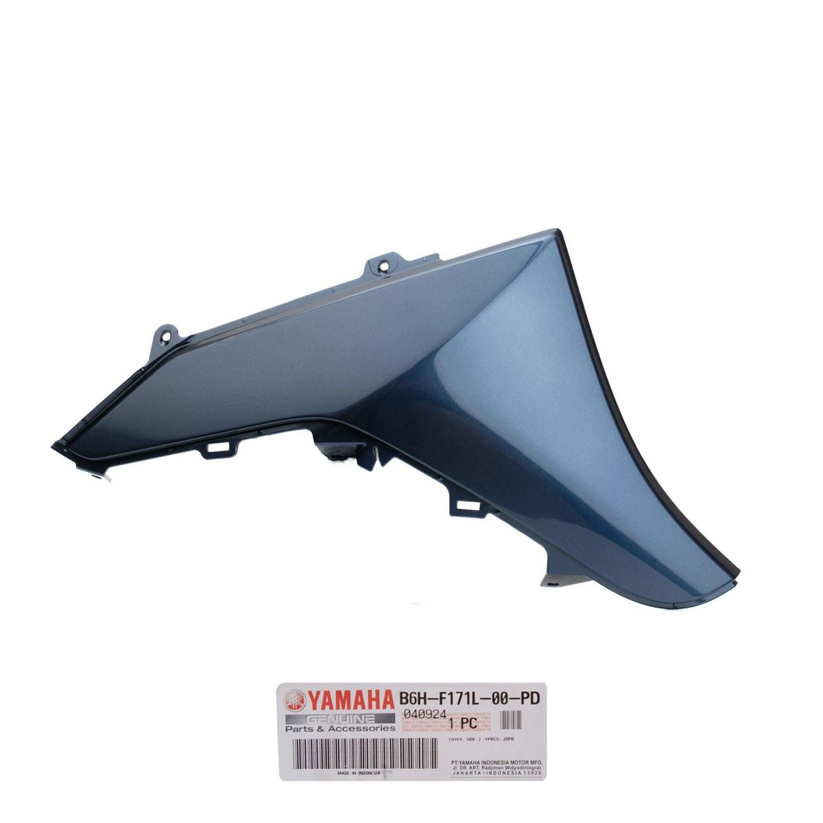 Yamaha Nmax 125 Nmax 155 2021-2024 Sol Alt Marşbiyel Parlak Mavi resmi