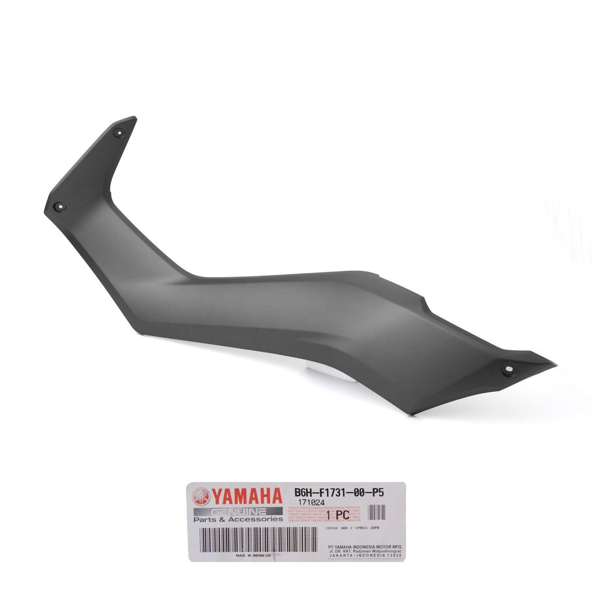 Yamaha Nmax 125 Nmax 155 Depo Alt Sol Yan Granaj Mat Gri 2021-2024 Model Uyumlu resmi