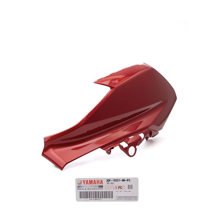 Yamaha Nmax 125 Nmax 155 Sol Far Kafa Granajı Parlak Kırmızı 2015-2020 Model Uyumlu resmi