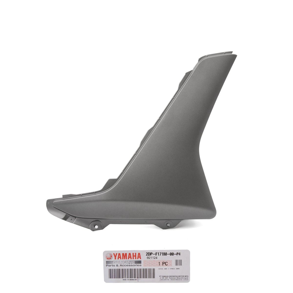 Yamaha Nmax 125 Nmax 155 Sağ Alt Marşbiyel Mat Gri 2015-2020 Model Uyumlu resmi