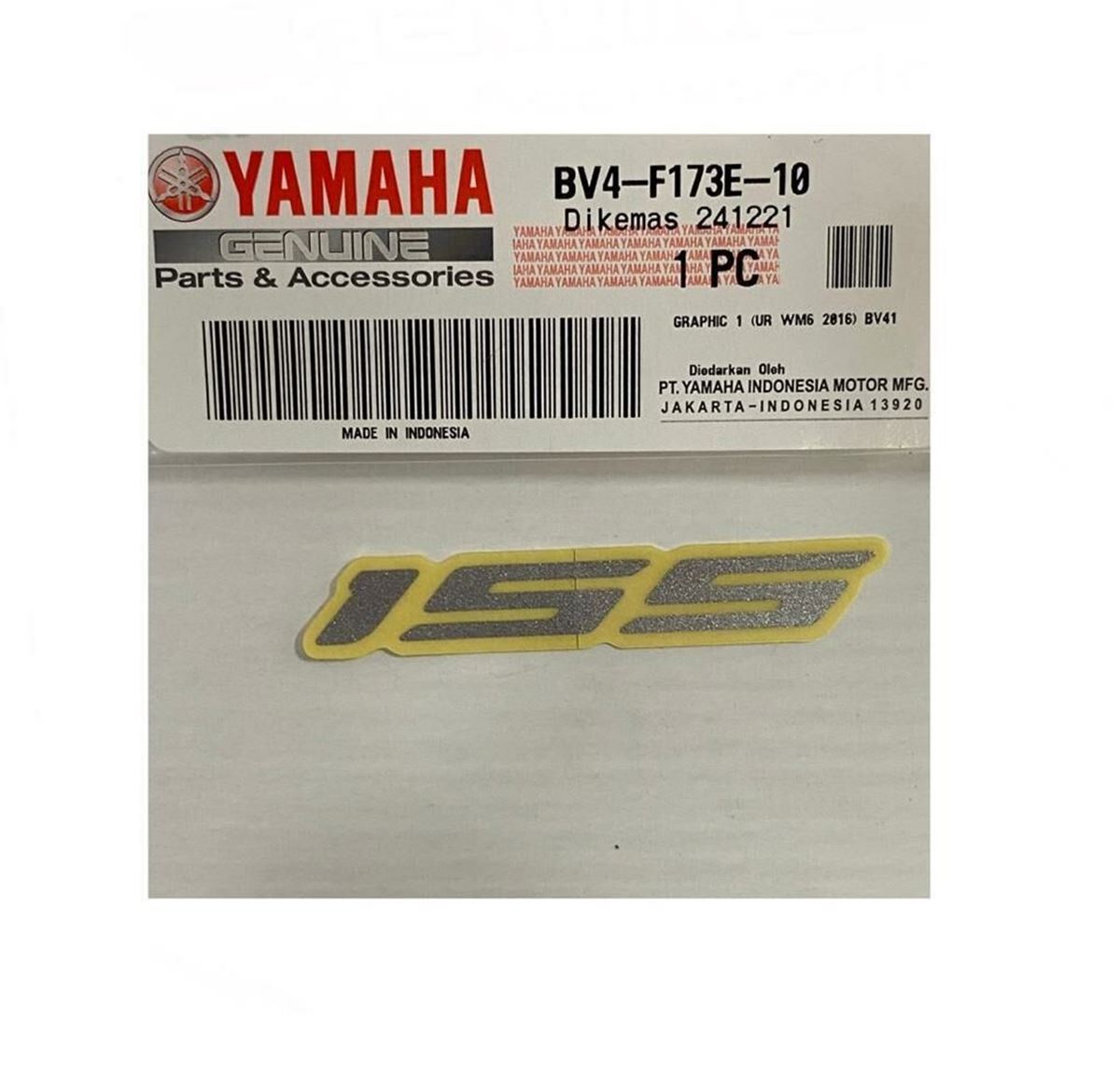 NMAX 155 STİKERI 2016-2020 resmi